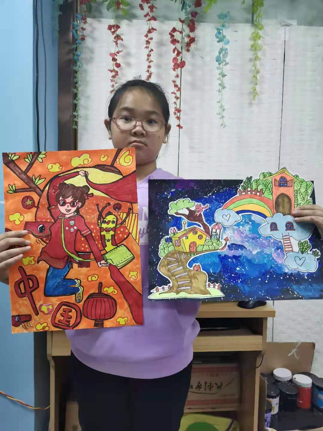 绘画作品展示
